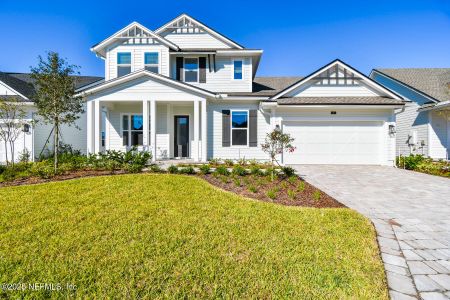 New construction Single-Family house 65 Canopy Forest Drive, Saint Augustine, FL 32092 The Riverside- photo 0