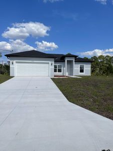 New construction Single-Family house 322 Mangonia Ave, Lehigh Acres, FL 33974 - image