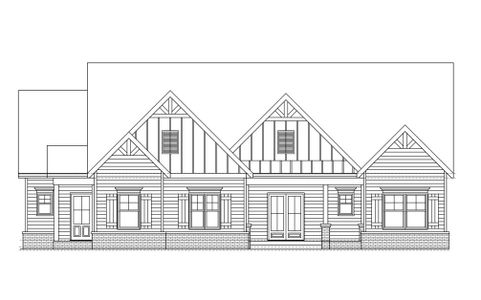 New construction Single-Family house Bethlehem, GA 30620 plan The Barnes - image 1