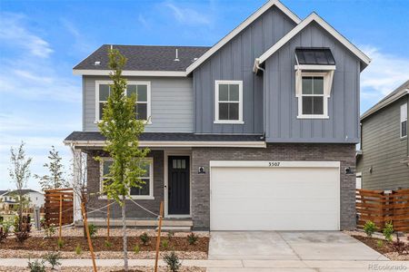 New construction Single-Family house 3507 E Duquesne Court, Aurora, CO 80019 Granby- photo 0