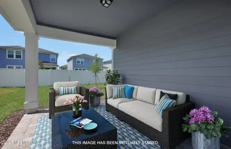 New construction Single-Family house 195 Blind Oak Cir, St. Augustine, FL 32095 plan Drayton - image