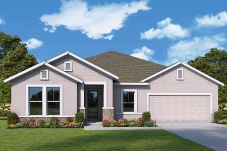 New construction Single-Family house 11842 Moonsail Drive, Parrish, FL 34219 The Edinger- photo 0