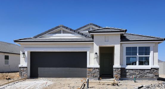 New construction Single-Family house 1865 S 240Th Avenue, Buckeye, AZ 85326 Loon- photo 0