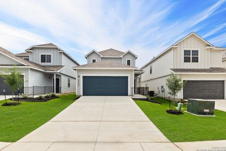 New construction Single-Family house 4442 Tourmaline Way, San Antonio, TX 78232 The Augusta- photo 0