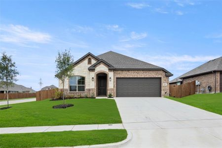 New construction Single-Family house 1344 Elk Ridge Drive, Crowley, TX 76036 Concept 2186- photo 0