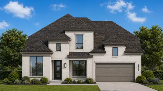 New construction Single-Family house 1937 Sandbrock Pkwy, Aubrey, TX 76227 plan Regis - image