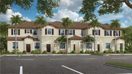 New construction Townhouse house 12056 Nw 24 Pl, Miami, FL 33167 - photo 0