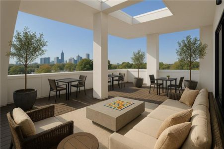 New construction Condo house 567 Ponce De Leon Ave, Unit 614, Atlanta, GA 30308 - image