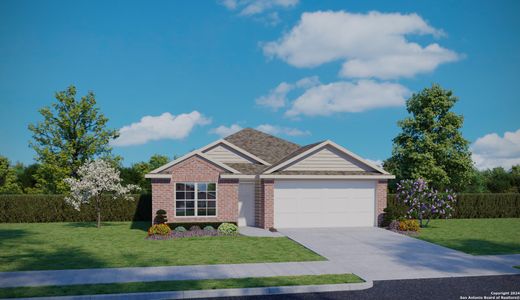 New construction Single-Family house 3871 Copper Riv, Bulverde, TX 78163 The Bryant- photo 0 0