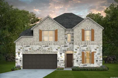 New construction Single-Family house 215 Nopal Rdg, San Antonio, TX 78253 plan Wheeler - image