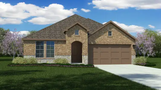 New construction Single-Family house 100 Seabiscuit Ct, Granbury, TX 76049 KENNEDY- photo 0