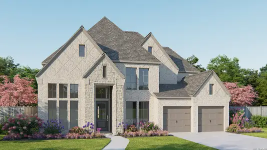 New construction Single-Family house 14107 Ravens Cv, San Antonio, TX 78254 plan 3800W - image