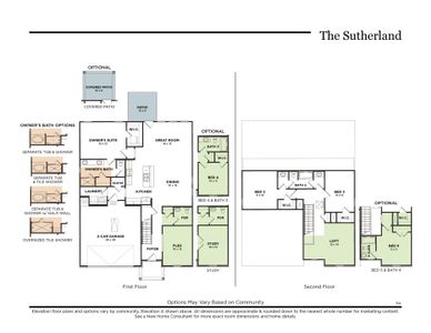 New construction Single-Family house 305 Charlie Pl, White House, TN 37188 plan The Sutherland - image 5