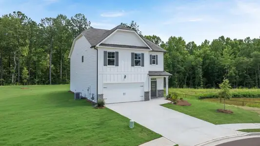 New construction Single-Family house 1144 Lost Creek Pkwy, Dallas, GA 30132 plan Robie - image