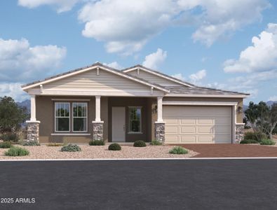 New construction Single-Family house 22701 E Saddle Wy, Queen Creek, AZ 85142 Topaz- photo 0