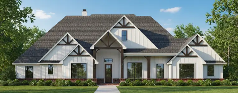 New construction Single-Family house 561 Royal Santana Trl, Weatherford, TX 76087 plan The Pearland - image