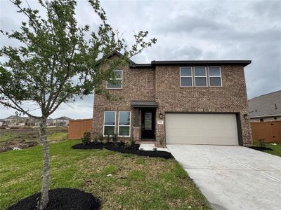New construction Single-Family house 21448 Montecagnano Ave, New Caney, TX 77357 Thornton- photo 0 0