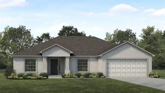 New construction Single-Family house 3324 Berkley Dr, Bartow, FL 33830 plan The Roanoke II - image