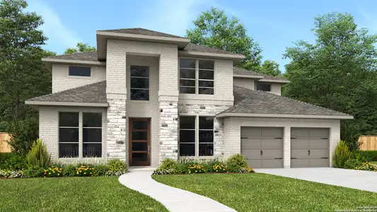 New construction Single-Family house 10211 Sawbuck Creek, San Antonio, TX 78254 4016W- photo 0