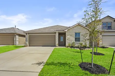 New construction Single-Family house 21014 Gravel Keep, San Antonio, TX 78266 plan The Gaven - image