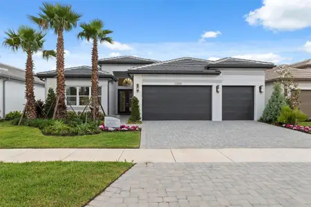 New construction Single-Family house 3915 Corsica Pl, Wesley Chapel, FL 33543 Emerald- photo 0