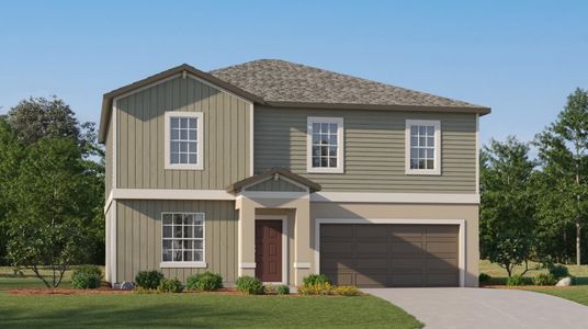 New construction Single-Family house 12824 Shining Blue Nile Ln, Parrish, FL 34219 plan Providence - image