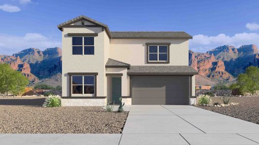 New construction Single-Family house 2553 W Satinwood Dr, Phoenix, AZ 85045 plan Mitchell - image