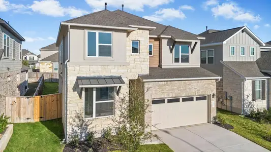 New construction Single-Family house 4313 Contrail Ln, Round Rock, TX 78665 plan Oakville - image