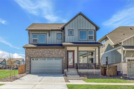 New construction Single-Family house 21024 E 63Rd Drive, Aurora, CO 80019 Washburn- photo 0