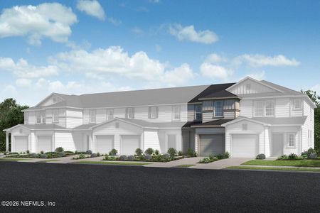 New construction Townhouse house 238 Beach Palm Ct, St. Augustine, FL 32086 - image