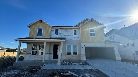 New construction Single-Family house 276 Sage Thrasher Cir, Dripping Springs, TX 78620 William- photo 0 0