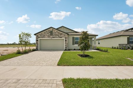 New construction Single-Family house 13814 Bertrand Ave, Palmetto, FL 34221 plan Cocoa - image