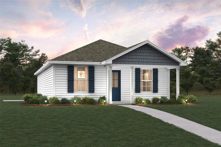 New construction Single-Family house 2693 Beech Blvd, Bunnell, FL 32110 plan Lanier - image
