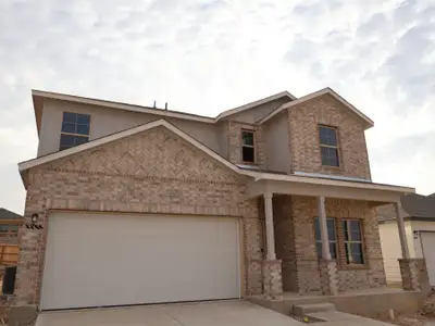New construction Single-Family house 6240 Persimmon Lk, San Antonio, TX 78252 plan Harrison - image