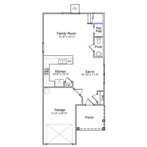 New construction Single-Family house 213 Laurinton Farms Dr, Hopkins, SC 29061 plan Bartow - image