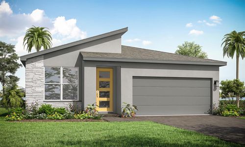 New construction Single-Family house 13309 Sw Bally Dr, Port St. Lucie, FL 34987 plan Briar - image
