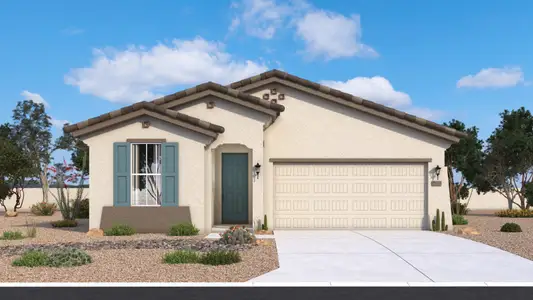 New construction Single-Family house 23953 W Hacienda Ave, Buckeye, AZ 85326 plan Bluebell - image