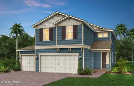 New construction Single-Family house 190 Blind Oak Cir, St. Augustine, FL 32095 plan Trailside Select - image