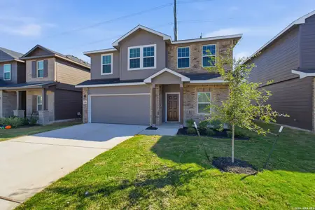 New construction Single-Family house 11702 Glendora Run, San Antonio, TX 78245 plan Rio Grande - image