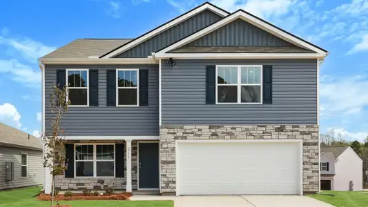 New construction Single-Family house 129 Pretoria Dr, Fountain Inn, SC 29644 plan Penwell - image