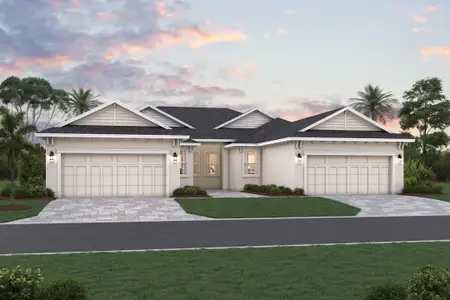 New construction Single-Family house 8211 Fairchild Ave, Bradenton, FL 34210 plan Ruby - Villas - image