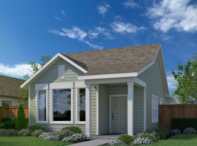 New construction Single-Family house 9900 Petrichor Blvd, Manor, TX 78653 plan Ash - image