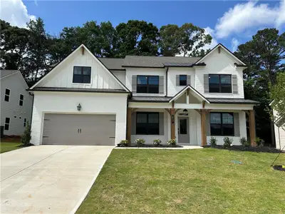 New construction Single-Family house 850 Winding Rose Dr, Hoschton, GA 30548 plan Turnbridge - image