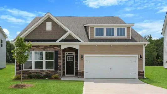 New construction Single-Family house 119 Sweetwood Ln, Simpsonville, SC 29680 plan Azalea - image
