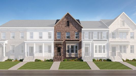 New construction Multi-Family house 154 Agnew Wy, Woodstock, GA 30188 plan Preston - image
