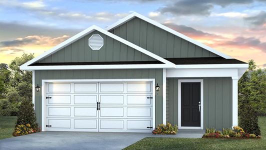 New construction Single-Family house 111 Chateau Ln, Port Saint Joe, FL 32456 plan The Burke - image