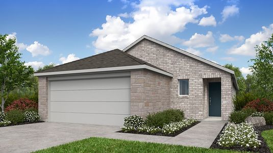 New construction Single-Family house 200 Copperwind Dr, Liberty Hill, TX 78642 plan Falcon - image
