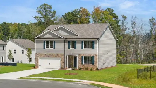New construction Single-Family house 2909 Ariel Ct, Lithia Springs, GA 30122 plan Green - image