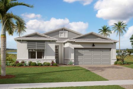 New construction Single-Family house 12167 SW Ameresque Wy, Port St. Lucie, FL 34987 Haven- photo 0