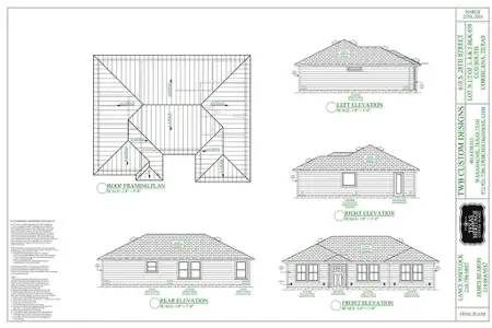New construction Single-Family house 610 S 28Th St, Corsicana, TX 75110 - image